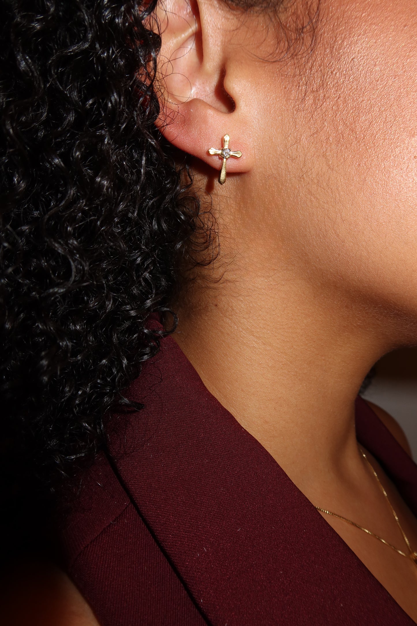 the faith mini studs