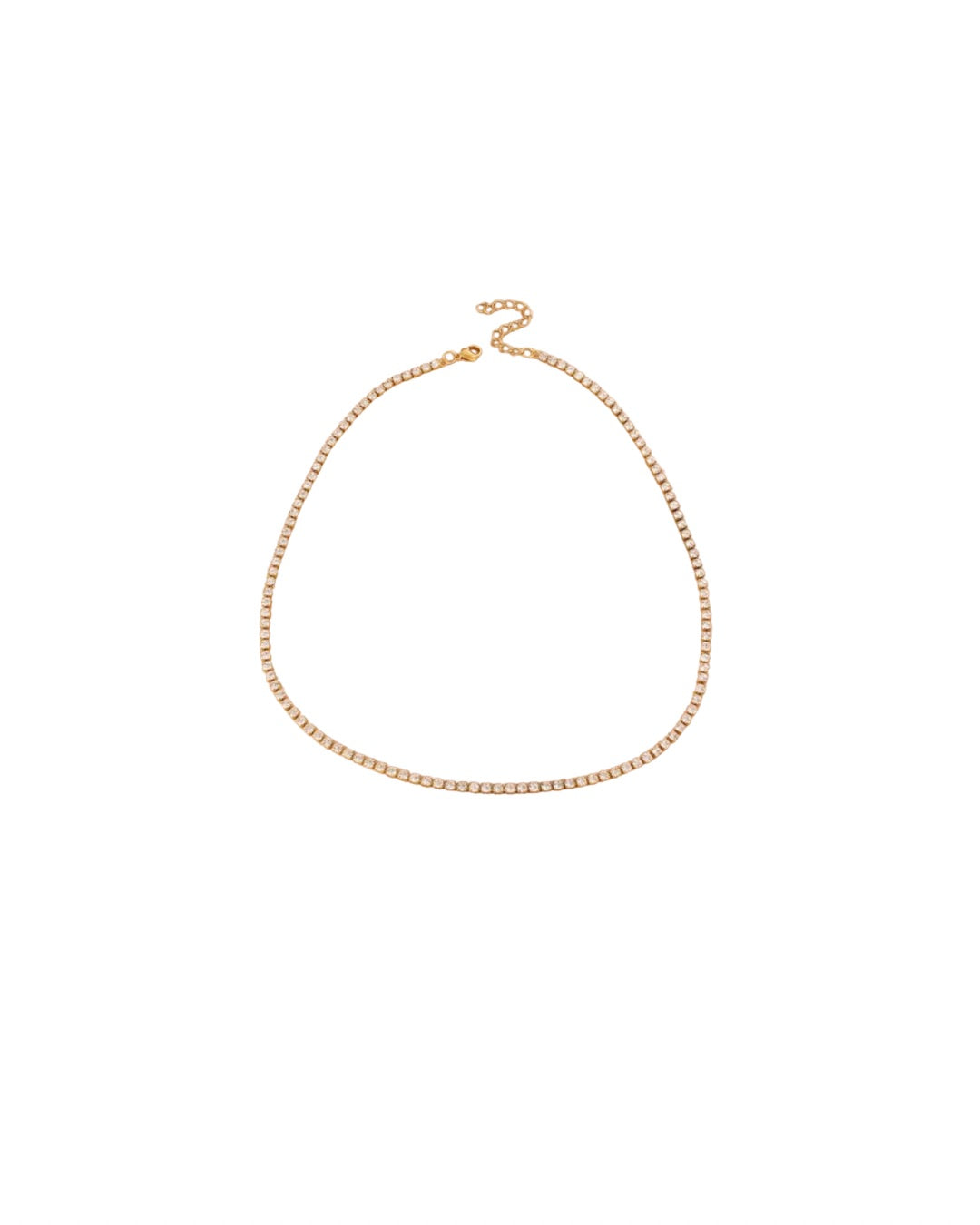 the riviera tennis necklace