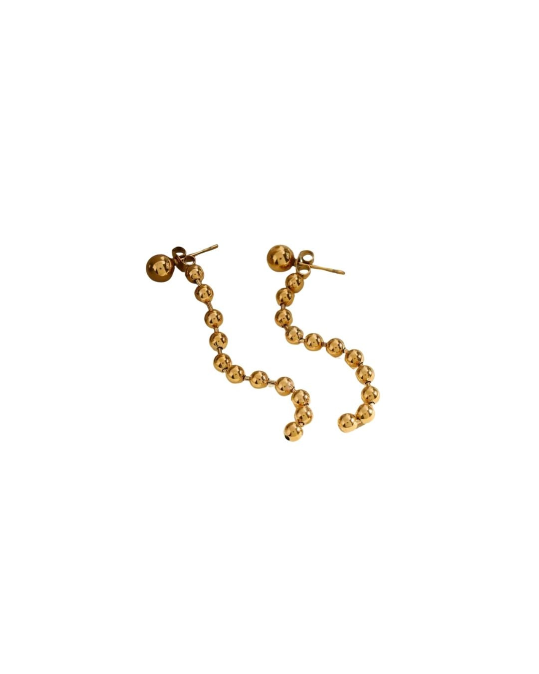the beadline earrings