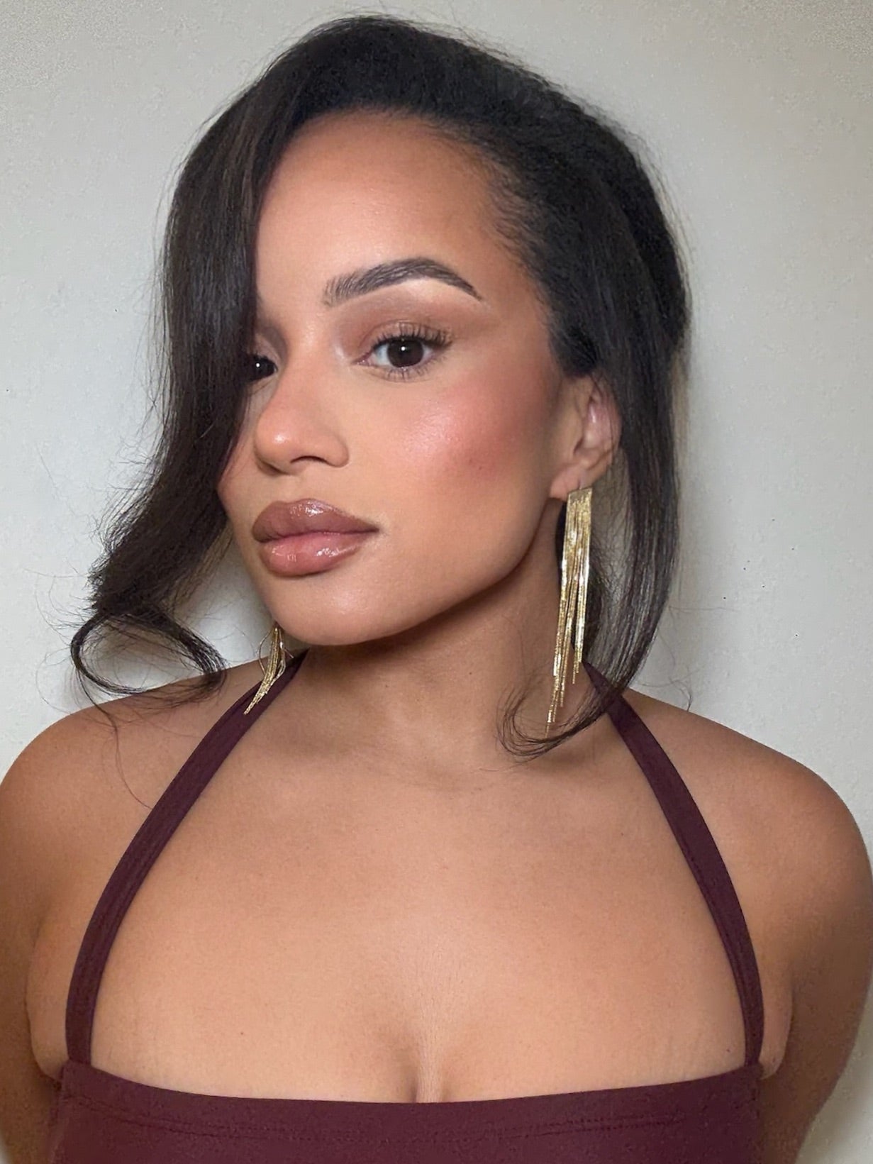 the fringe earrings