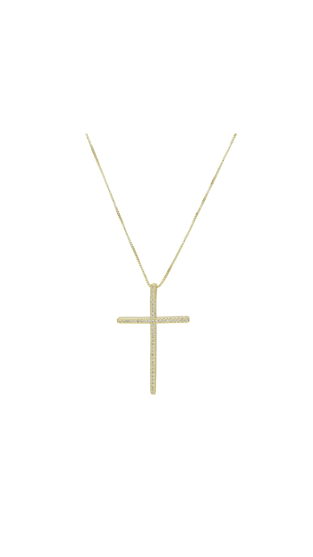the classic cross necklace