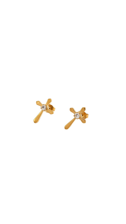 the faith mini studs